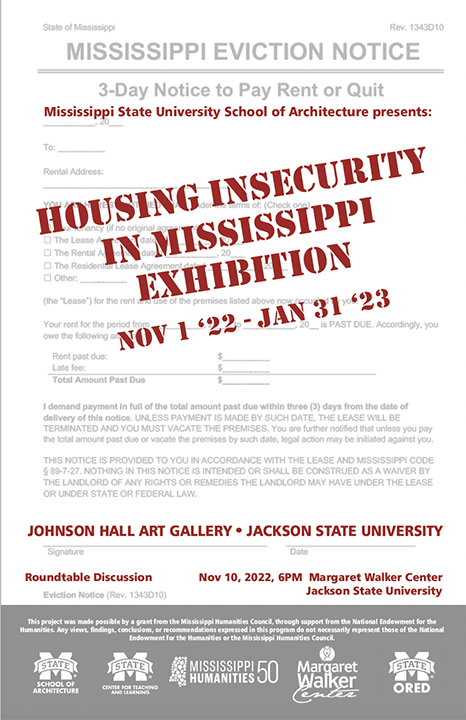 Housing Insecurity - Jackson State Flyer