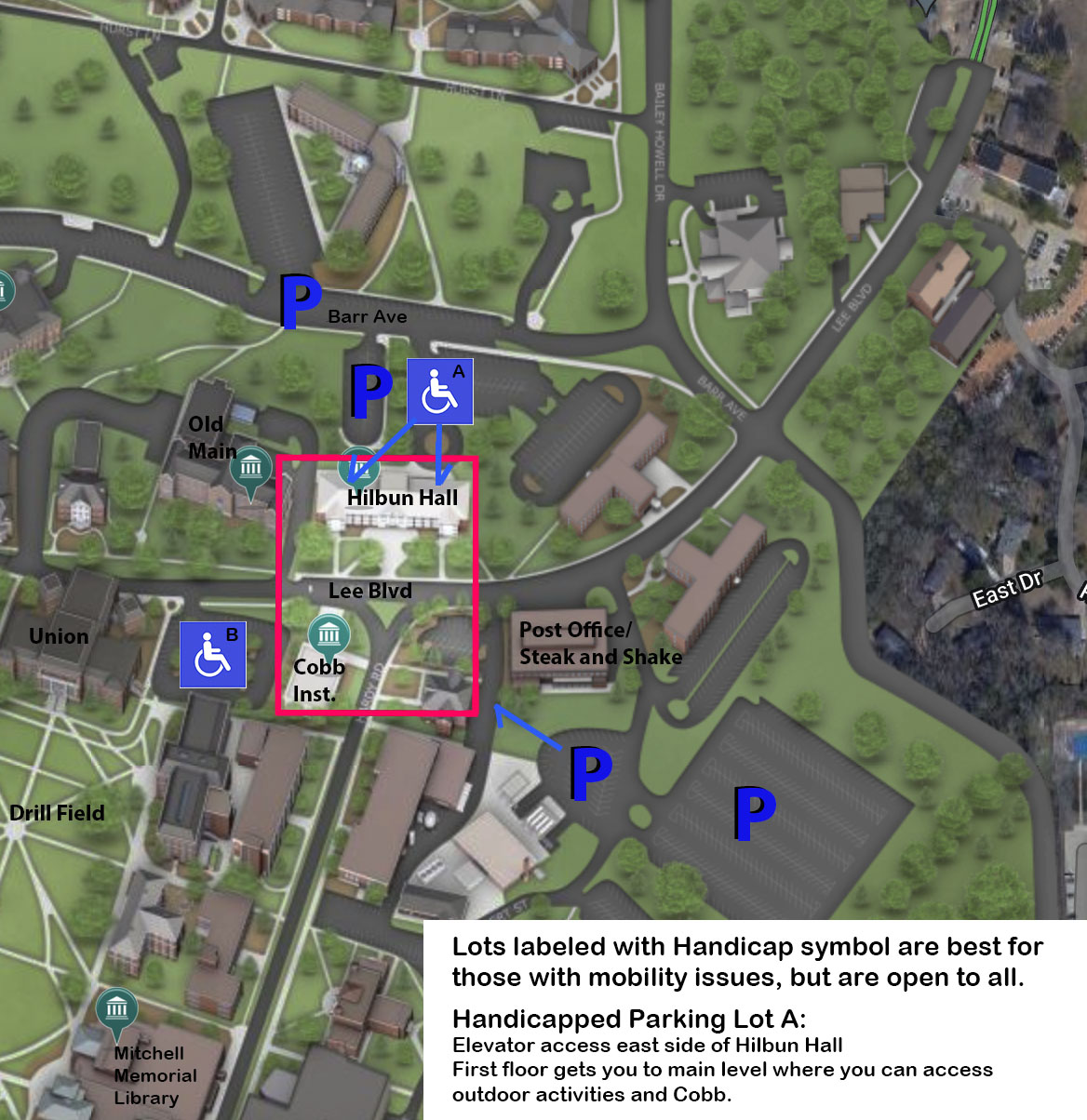 Parking map SP24