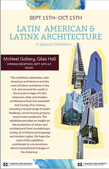 Latinx Architecture Flyer 2022